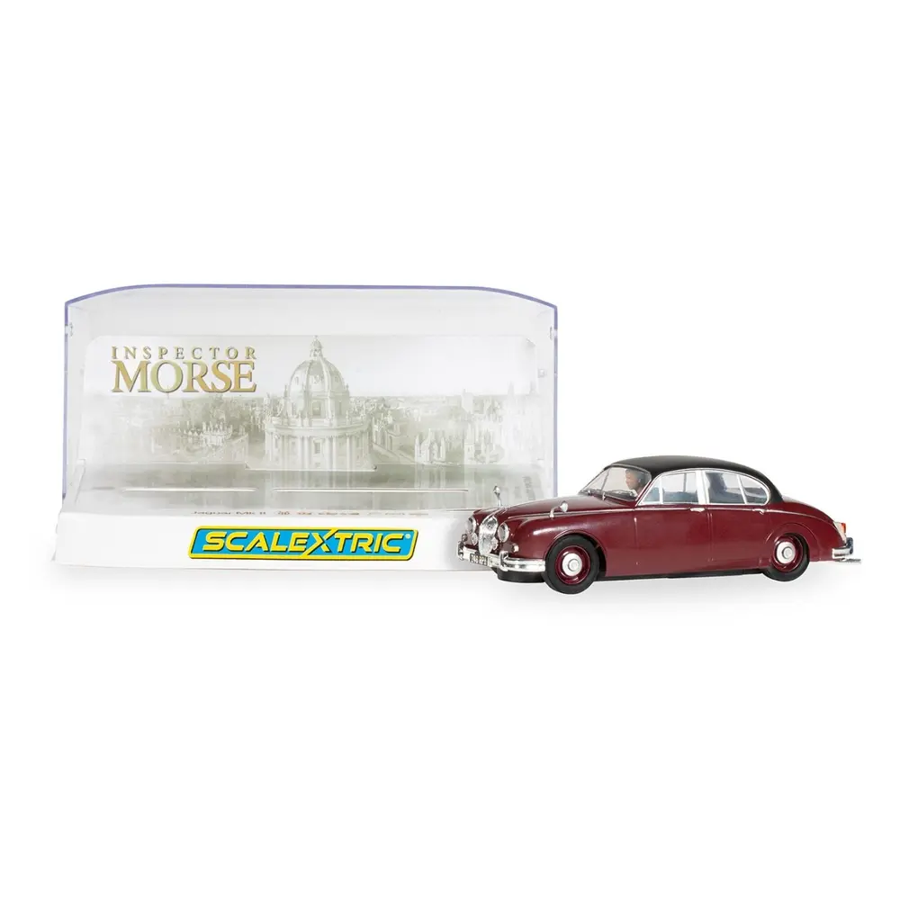 Jaguar MK2 - Inspecteur Morse - SuperSlot H4502 - 1/32 - Analogique - 7