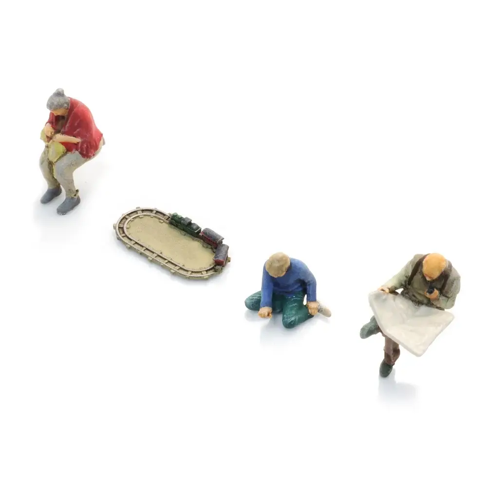 Rester avec grand-père et grand-mère - ARTITEC 5870133 - HO 1/87 - 3