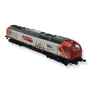 Locomotive diesel-électrique Stadler Euro 4000 livrée VFLI - Sudexpress SVFL048N - N 1/160e - 2