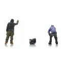 Vandales graffeurs - 2 personnages - ARTITEC 5160028 - N 1/160  - 2