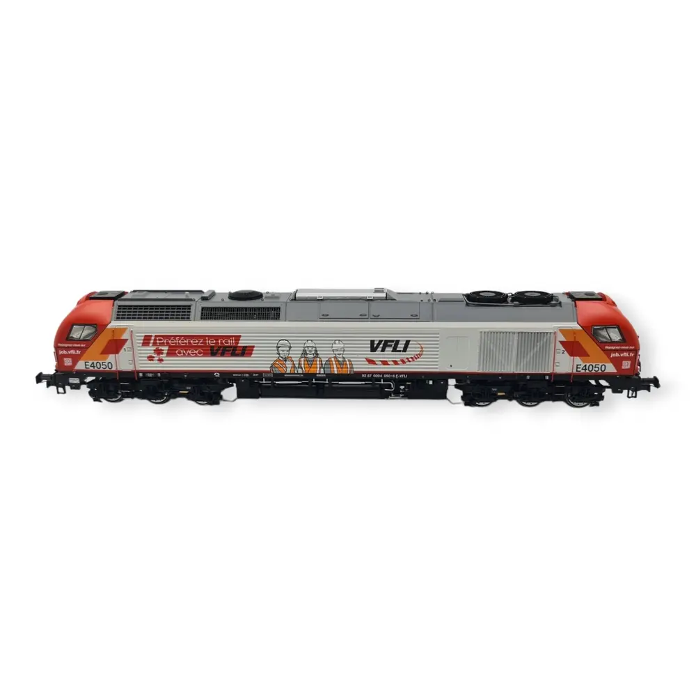 Locomotive électrique-diesel  Euro 4000 livrée VFLI, Sudexpress SUS405021, HO 1/87e - 5