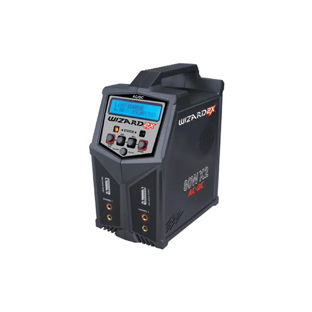 Chargeur / Équilibreur Wizard 2X Microprocesseur - T2M T1248 - AC/DC - 2