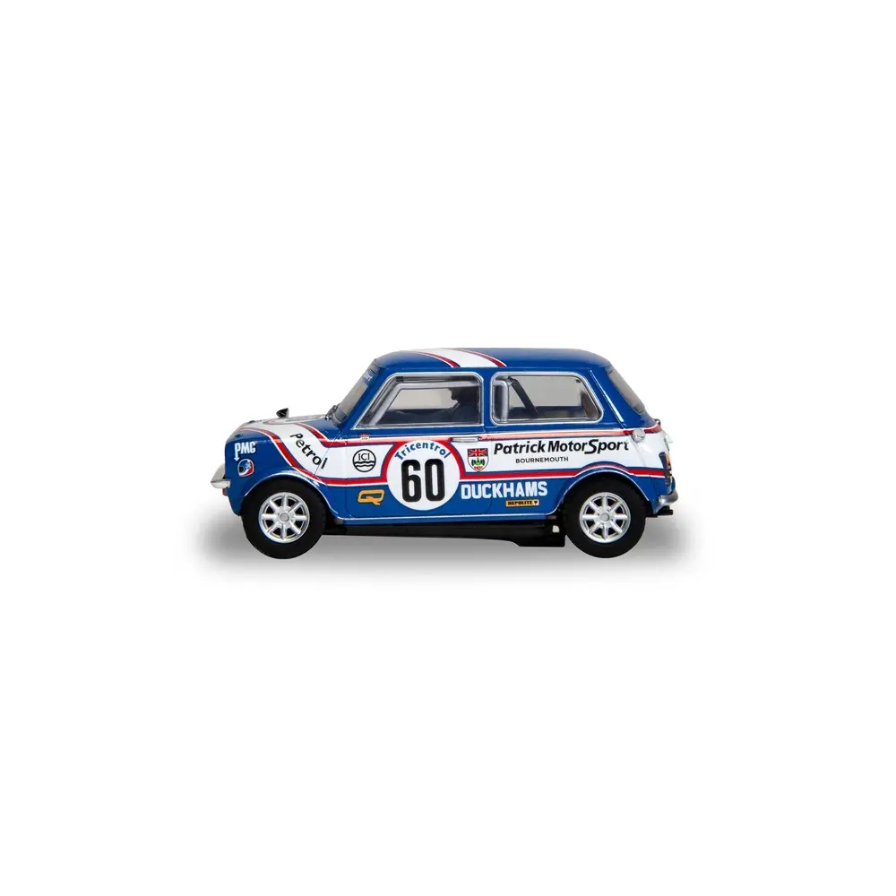 Voiture Analogique - Mini 1275GT - Patrick Motorsport - Richard Longman 1979 - Scalextric CH4337 - Super Slot - Echelle I: 1/32 - 2