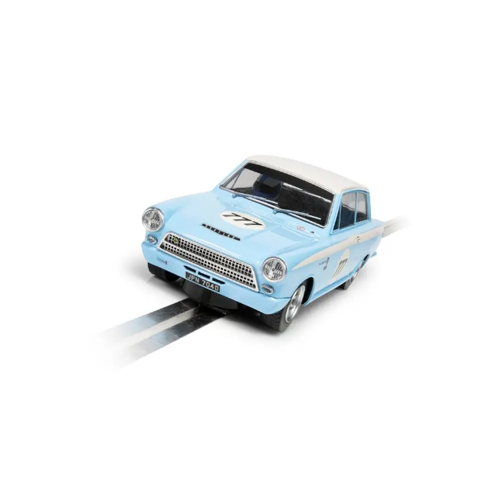 Voiture Analogique Ford Lotus Cortina Jordan Racing Team Mark Sumpter - SCALEXTRIC 4330 - 1/32 - Super Slot - 3