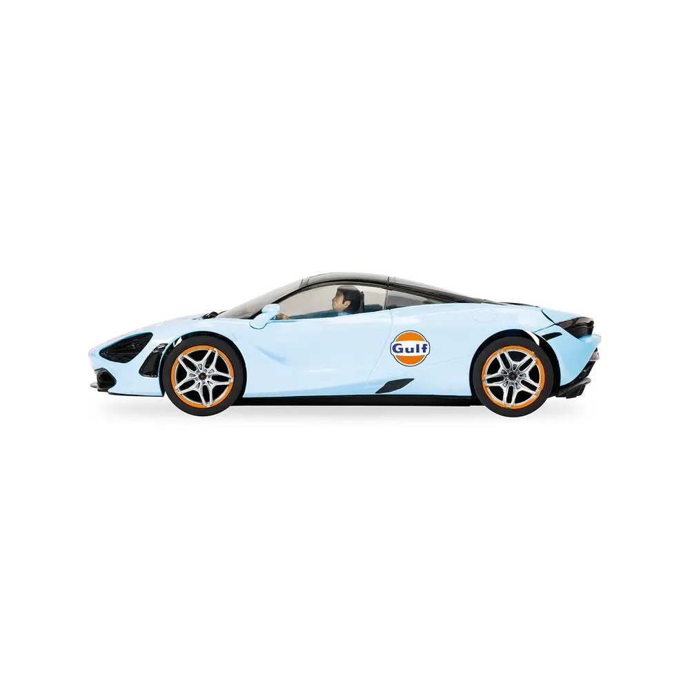 Voiture Analogique - McLaren 720S - Edition Gulf - Scalextric CH4394 - Super Slot - Echelle I 1/32  - 2