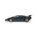 Voiture Analogique - Lamborghini Countach - Bleu et Or - Scalextric CH4411 - Super Slot - I: 1/32 - 2