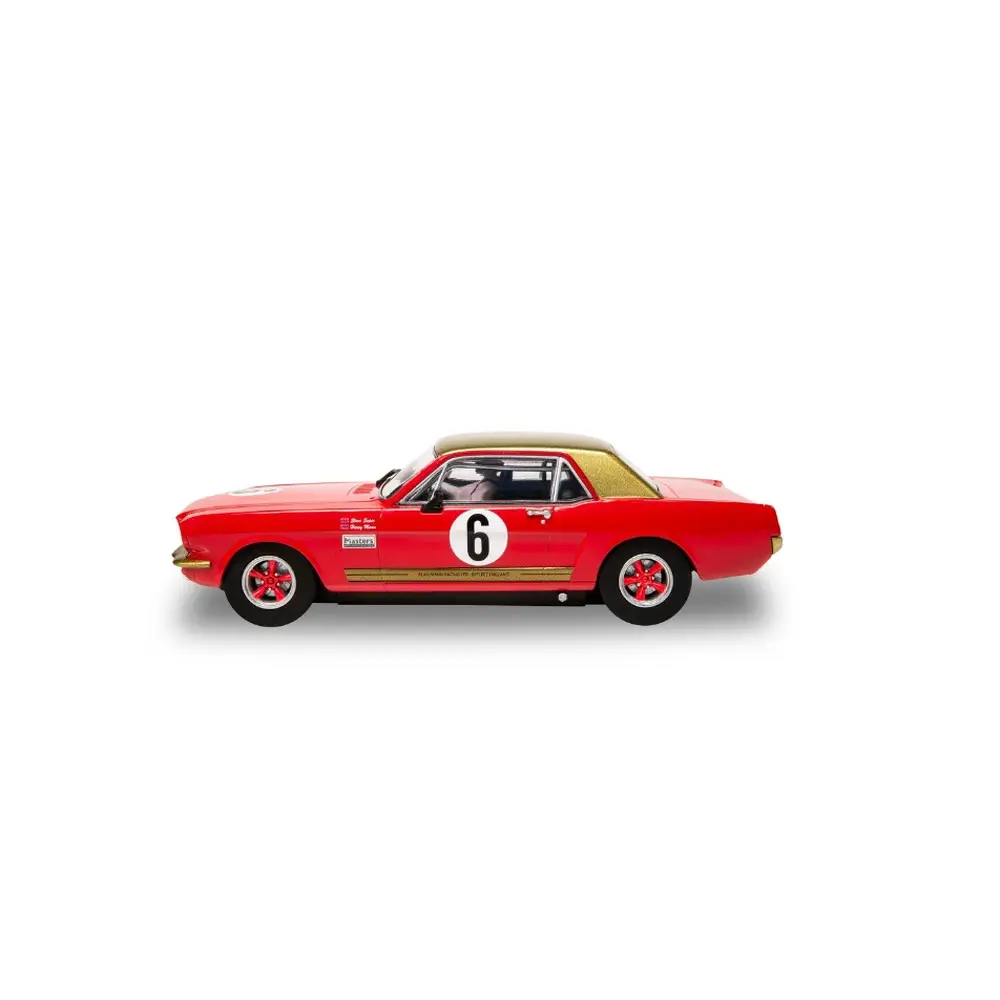 Voiture Analogique Ford Mustang Alan Mann Racing Henry Mann et Steve Soper - SCALEXTRIC 4339 - 1/32 - Super Slot - 2