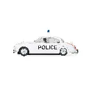 Voiture Analogique - Jaguar MK2 - Edition Police - Scalextric CH4420 - Super Slot - Echelle I: 1/32 - 2
