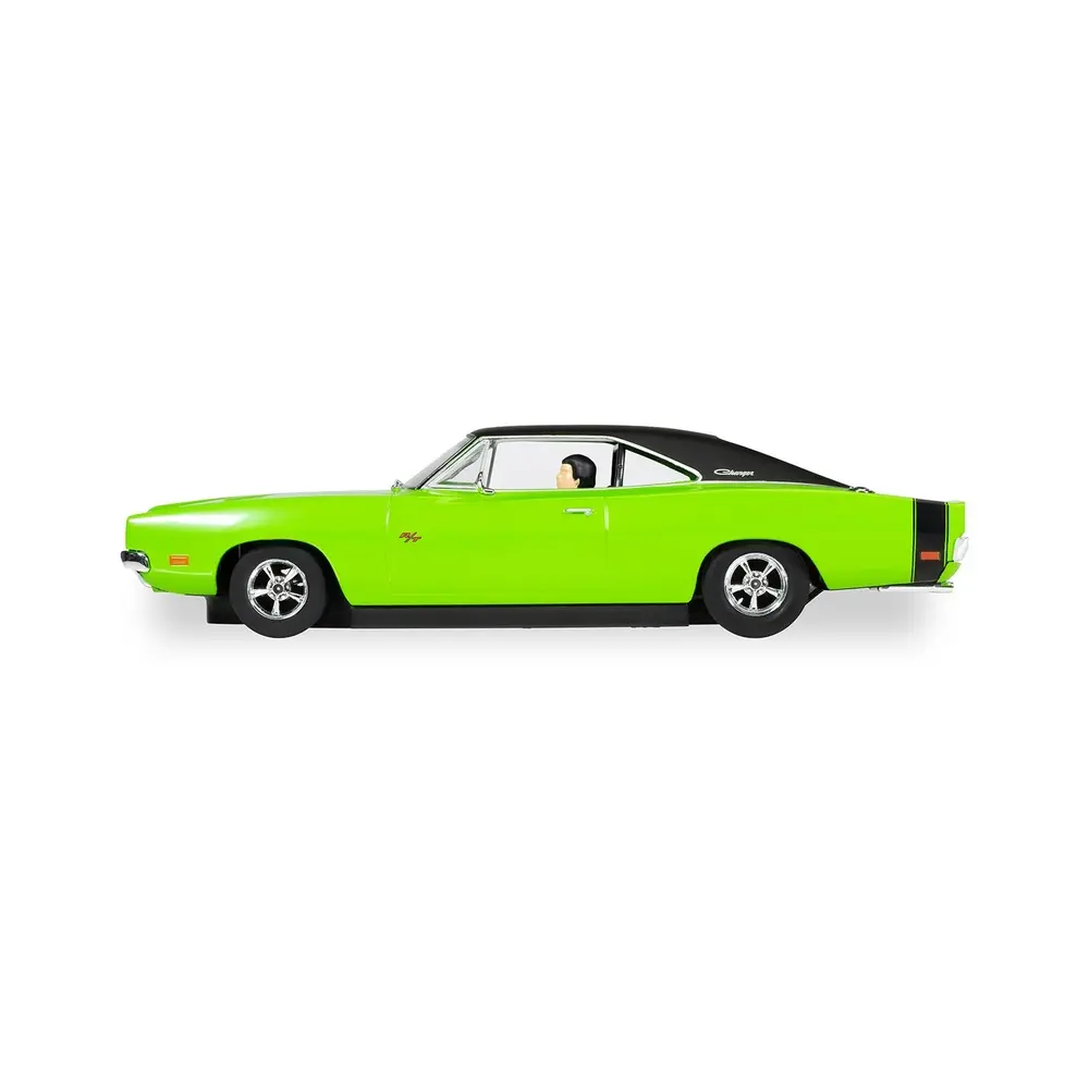 Voiture Analogique - Dodge Charger RT - Vert Sublime - Scalextric CH4326 - Super Slot - Echelle I: 1/32 - 2
