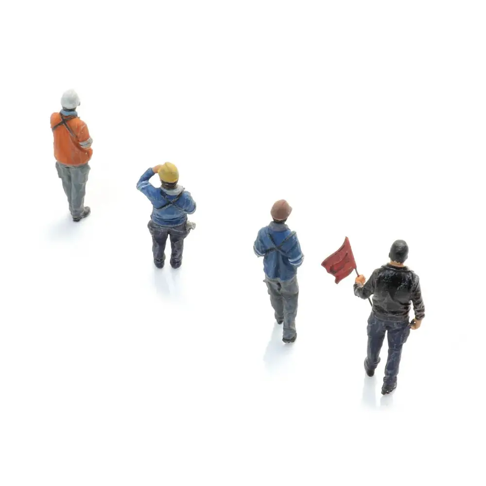 Industrie des shunters (4x) - Artitec 5870086 - HO 1/87 - 3