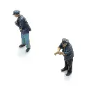 2 personnels vapeur Fuhrmann de la DB, prêt à l'emploi - Artitec 5870072 - HO 1/87 - 3