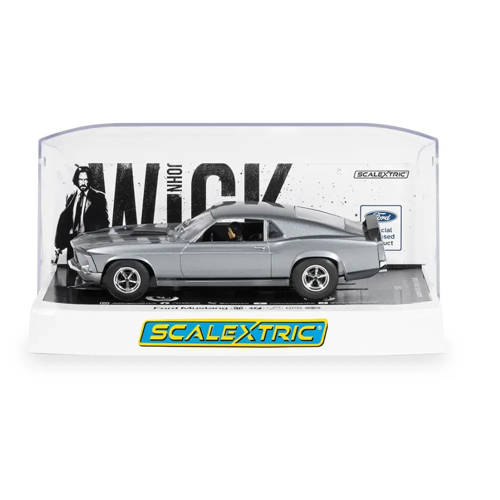 Ford Mustang John Wick BOSS 429 - Scalextric C4497 - 1/32 - Analogique - 8