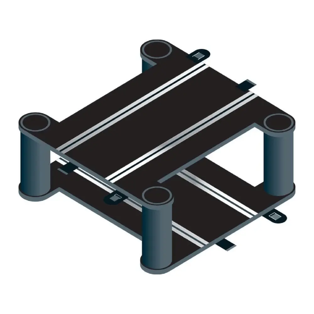 Set 2 Voies surélevées - Scalextric C8295 - 1/32 - Pont - Longueur 235 mm - 2