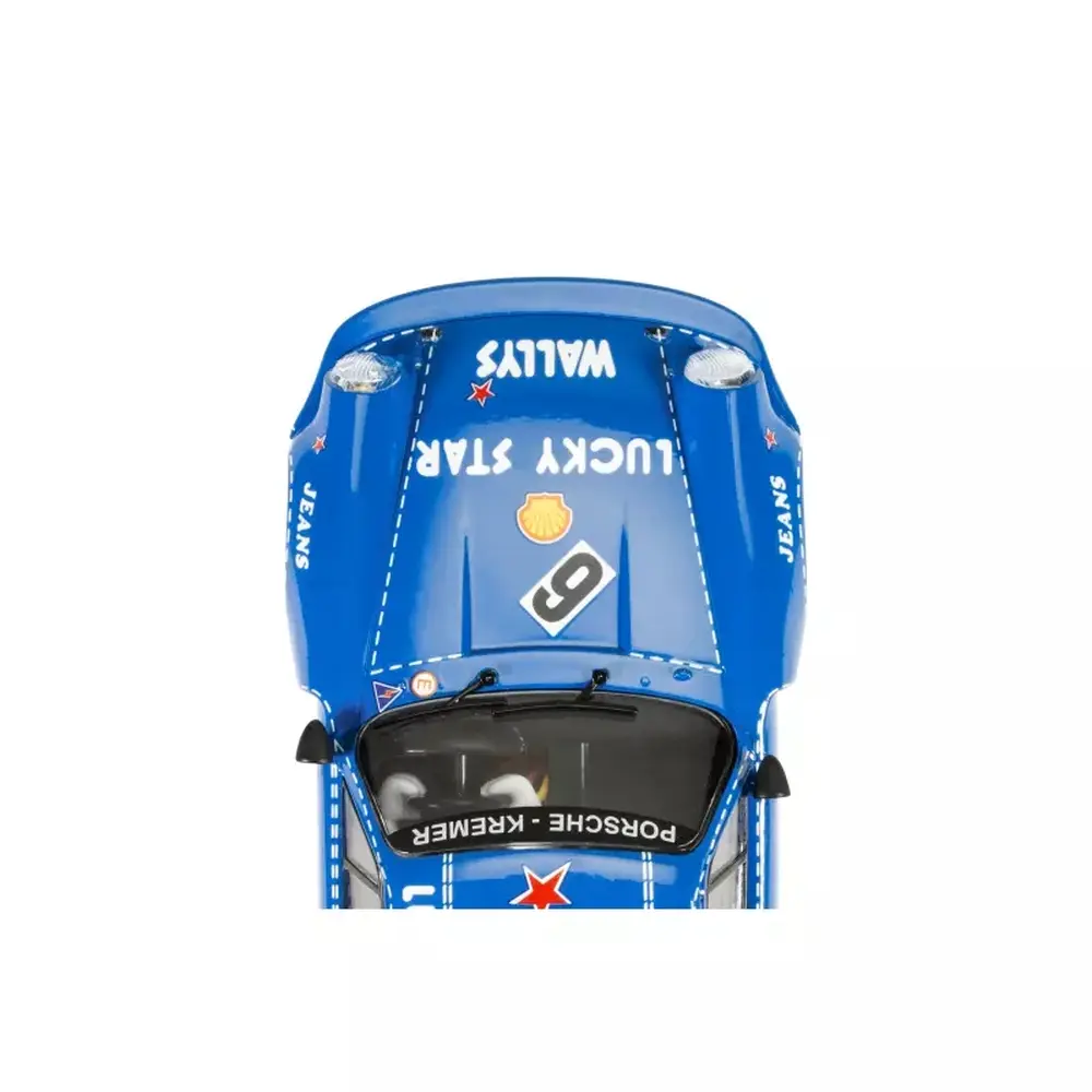 Voiture Porsche 911 Carrera RSR 3.0 - Scalextric C4398 - I 1/32 - Analogique - Wallys Jeans - 5