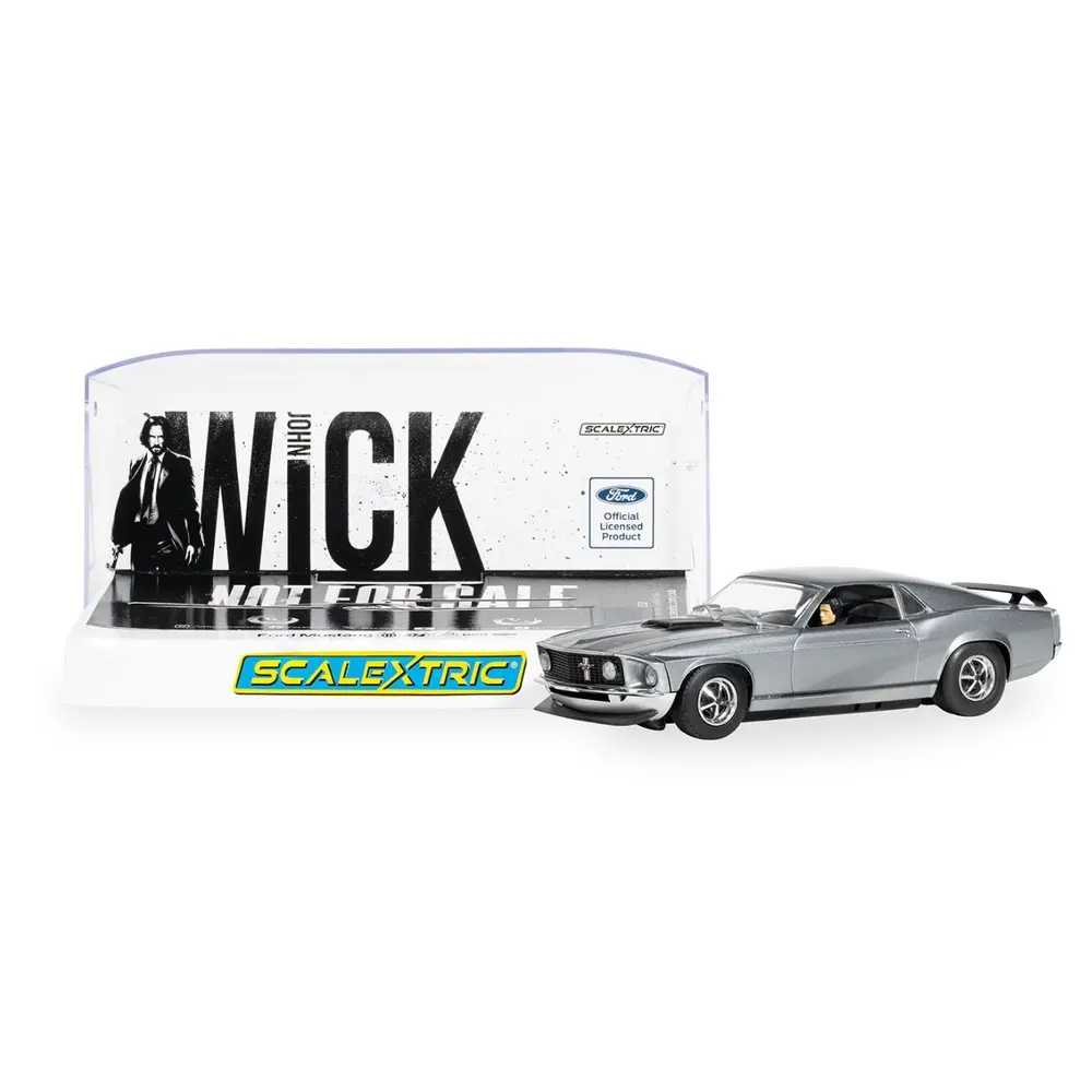 Ford Mustang John Wick BOSS 429 - Scalextric C4497 - 1/32 - Analogique - 7