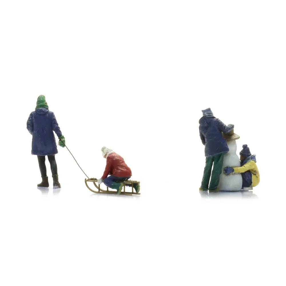 Jeux dans la neige - Artitec 5870128 - HO 1/87 - 2