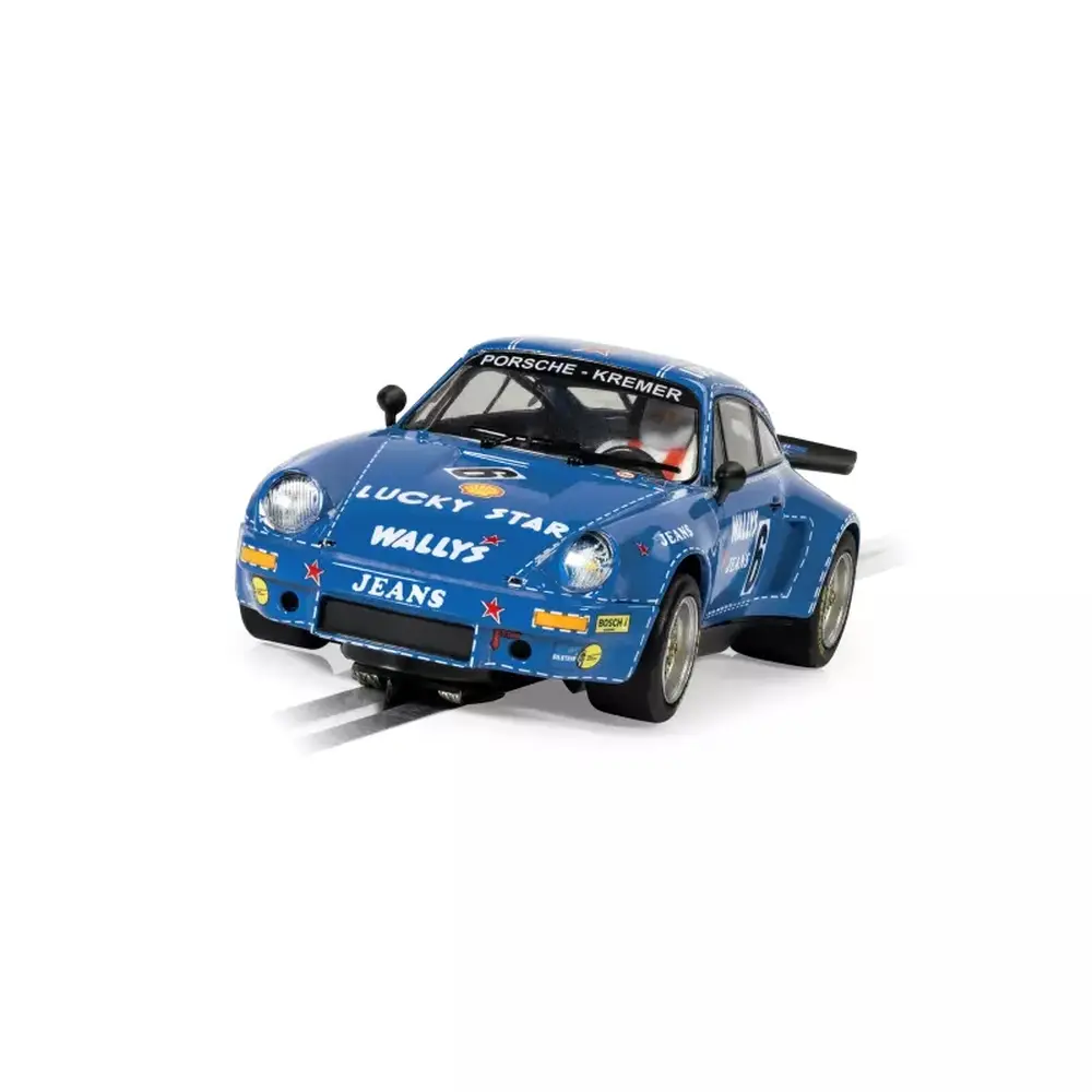 Voiture Porsche 911 Carrera RSR 3.0 - Scalextric C4398 - I 1/32 - Analogique - Wallys Jeans - 3