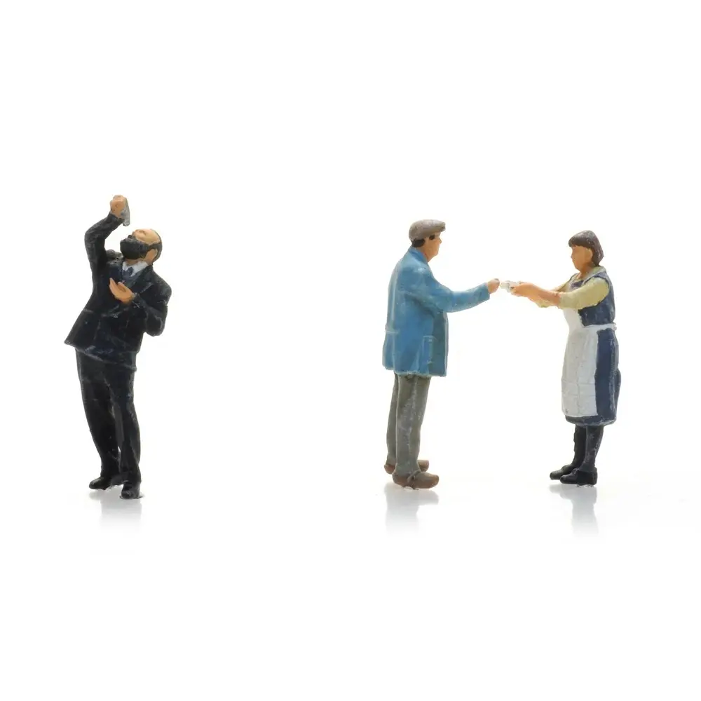 Scène de poissonnerie - ARTITEC 5870019 - HO  1/87 - 2