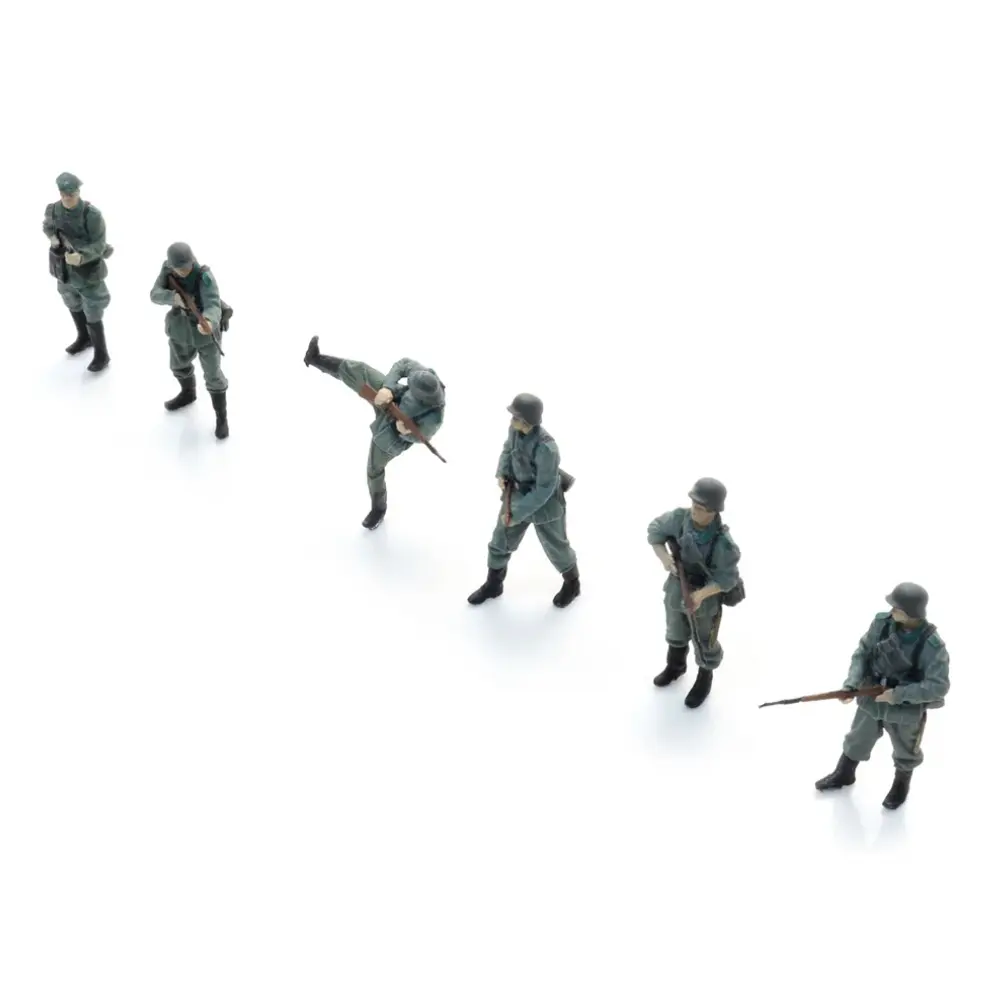 Porte d'entrée de l'infanterie de la Wehrmacht - 6 personnages - ARTITEC 5720004 - 1/72   - 3