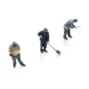 Dépôt personnel de la DB Putz - 3 personnages - ARTITEC 5220020 - Z 1/220  - 3