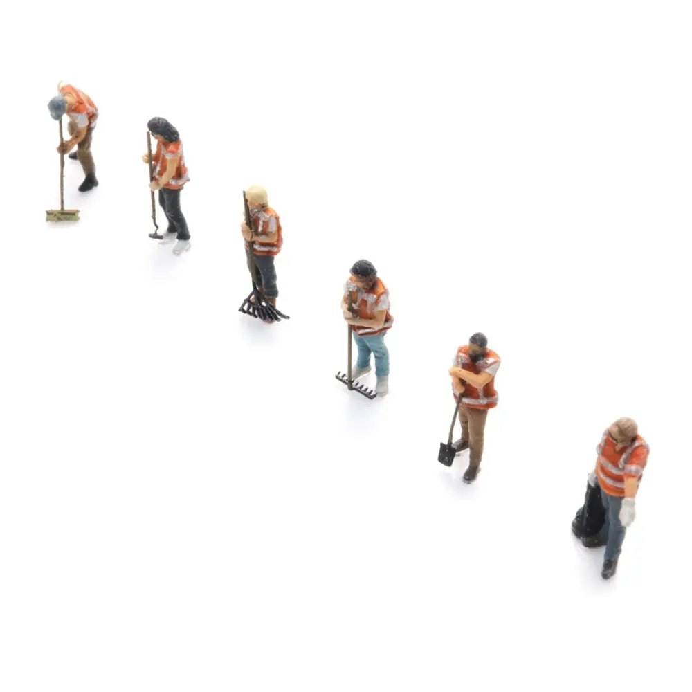 L'entretien du parc en action - 6 travailleurs - ARTITEC 5160032 - N 1/160 - 3