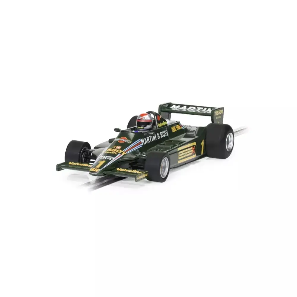 Formule 1 Lotus 79 - Scalextric C4423 - I 1/32 - Analogique - USA GP West 1979 - Mario Andretti - 3