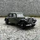 Voiture Citroën Traction 11A 1935 vert / noir - Sai 6165 - HO 1/87 - 2