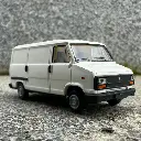 Véhicule Peugeot J5 tôlé blanc - Sai 7170 - HO 1/87 - 2