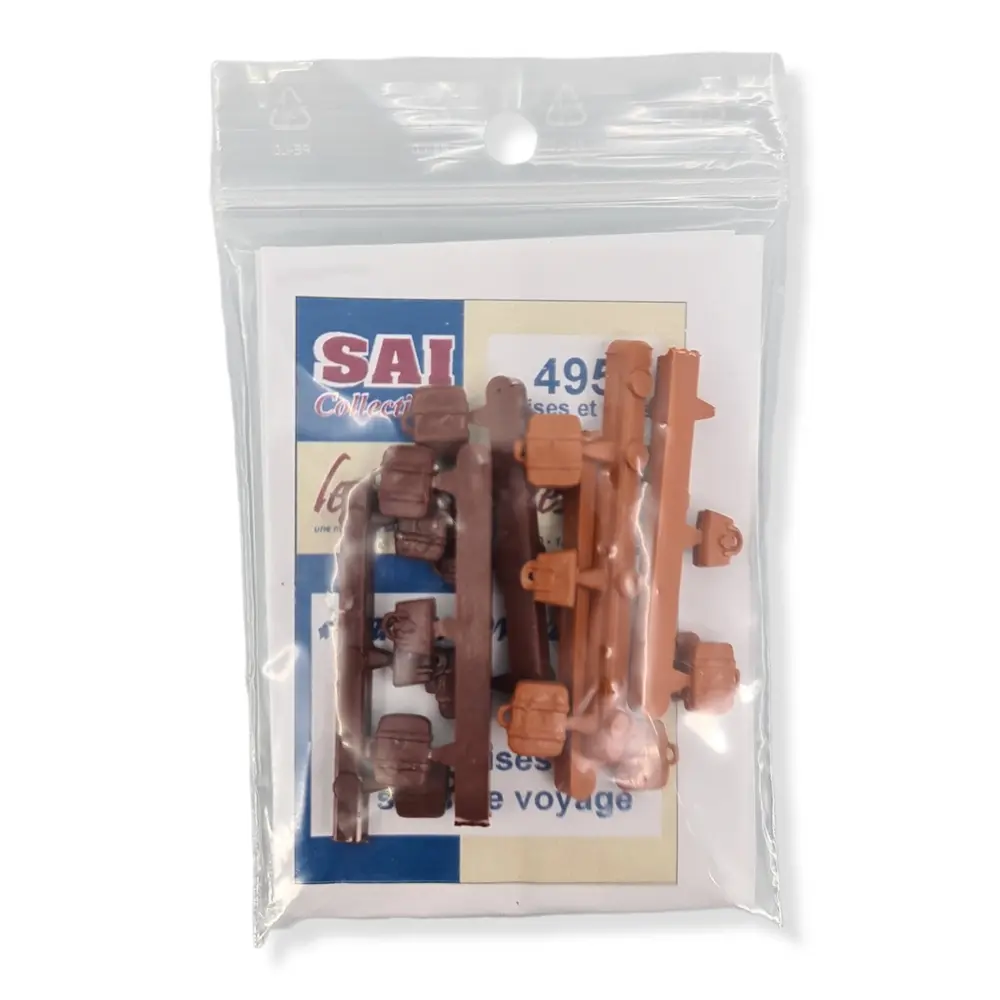 12 Valises & 6 Sacs de Voyage - SAI 495 - HO 1/87 - 2