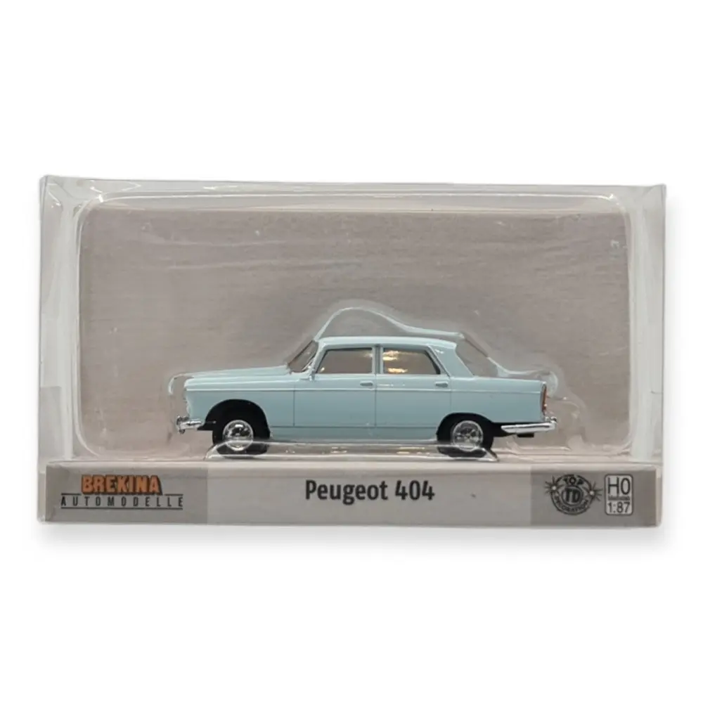 Peugeot 404 bleue pastel - Sai 2321 - HO 1/87 - 3