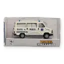 Peugeot J5, ambulance du Samu de Paris - SAI 7167 - HO 1/87e - 2