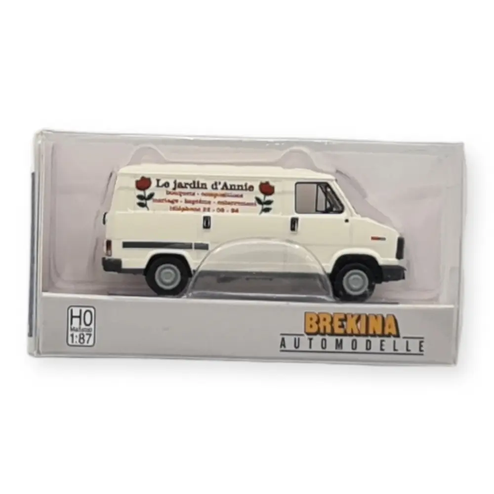 Camionnette Citroën C25 marquée Le jardin d'Annie, fleuriste - SAI 3083 - HO 1/87e - 2