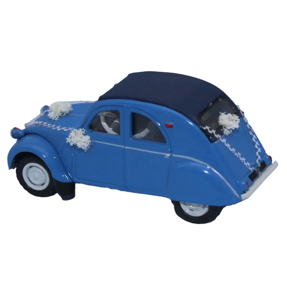 Véhicule Citroën 2CV AZLP 1958 "Voiture des mariées" SAI 6025 - HO 1/87 - EP III - 2