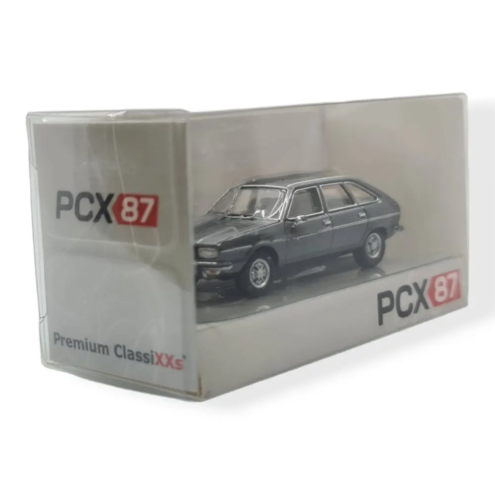 Berline - Renault 20 - PCX87 - SAI 7200 - Échelle HO 1/87 - Gris métallisé - 2