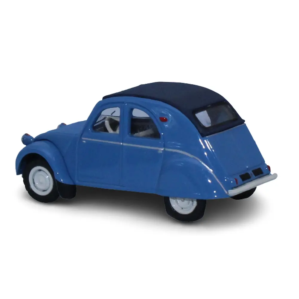 Véhicule Citroën 2CV AZLP 1958 livrée bleue SAI 6003 - HO 1/87 - EP III - 2