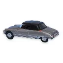 Citroën DS 19 cabriolet 1963, capote fermée, gris nacré - Sai 7811 - HO 1/87 - 2