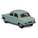 Voiture Peugeot 204 berline de 1968 vert clair SAI 6252 - HO 1/87 - 2