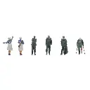 Soldats blessés de la Wehrmacht + infirmières - ARTITEC 5870112 - HO 1/87 - 2