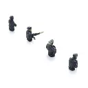 Équipage de char de la Wehrmacht - Artitec 5870067 - HO 1/87 - 4