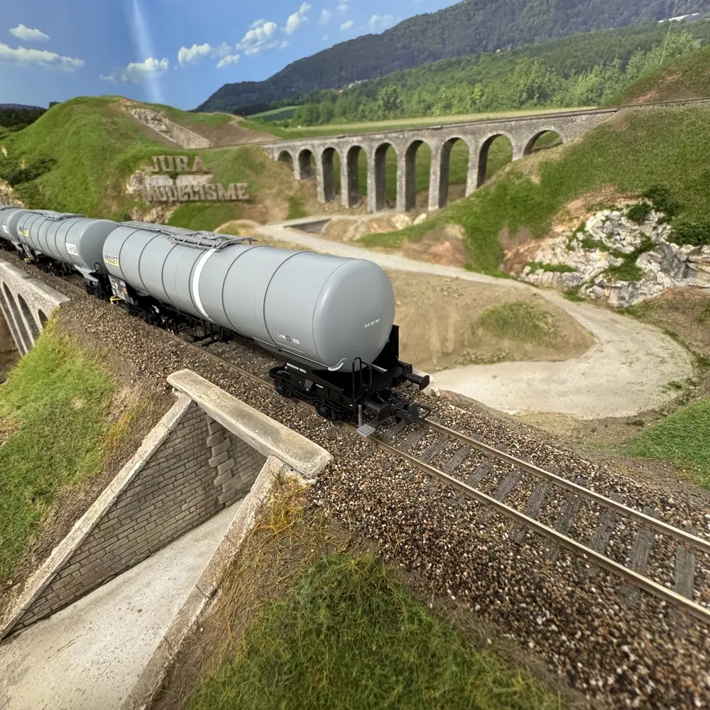 Coffret de 3 wagon-citerne MILLET - Roco 6600091 - HO 1/87 - SNCF - 2R - 5