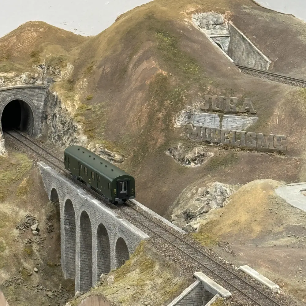 Fourgon à bagages UIC-Y livrée verte - Roco 74359 - HO 1/87 - SNCF - Ep IV - 2R - 6