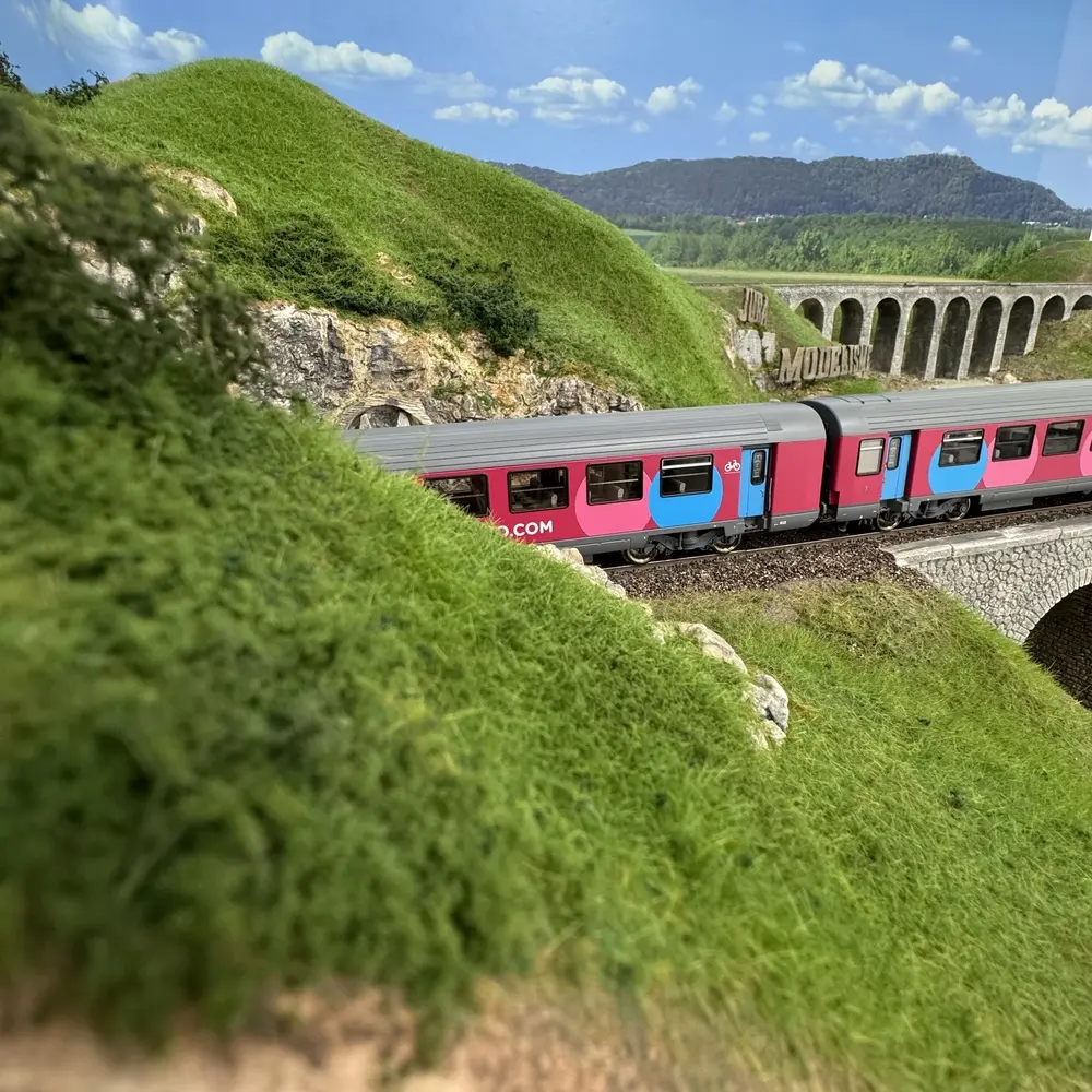 Coffret de 3 voitures corail - Roco 6200025 - SNCF - HO 1/87 - EP. VI - 7