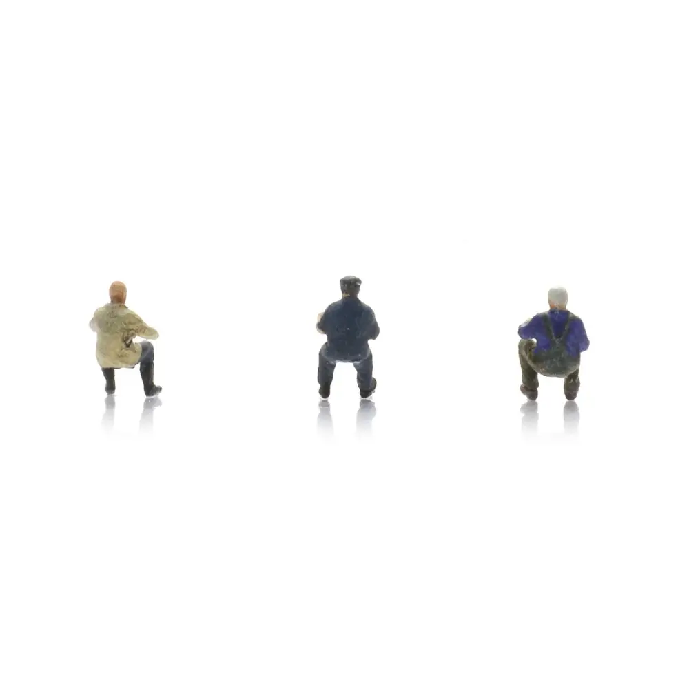 Lot de 3 Conducteurs de tracteurs - Artitec 5220006 - Z 1/220 - 2