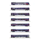 Coffret de 7 voitures Nightjet - Roco 5500004 - HO 1/87 - ÖBB - Ep VI - 2R - 2