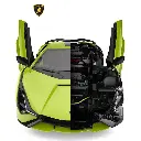 Lamborghini Sian - Rastar RS97400 - 1/18 - 4