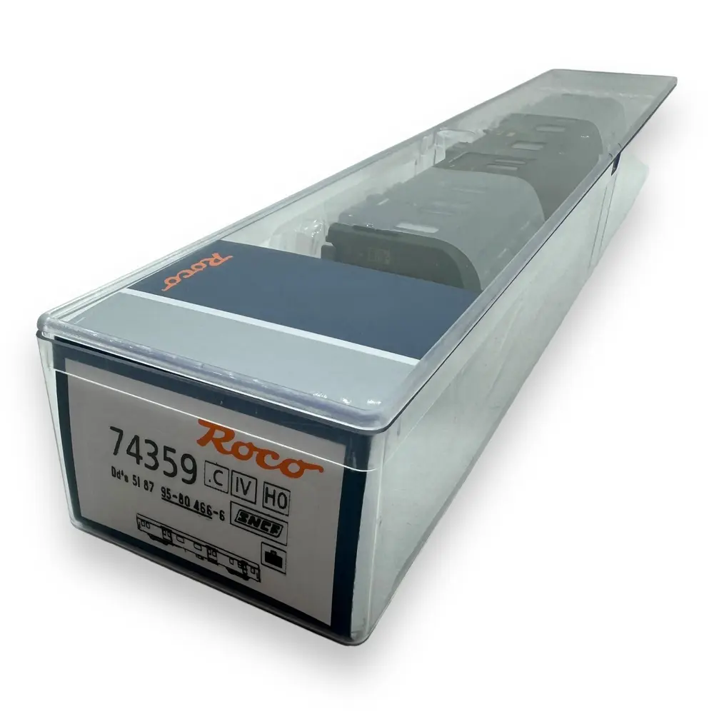 Fourgon à bagages UIC-Y livrée verte - Roco 74359 - HO 1/87 - SNCF - Ep IV - 2R - 4