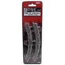 4 rails courbés R195-45° - Rokuhan 7297002 - Z 1/220 - 2