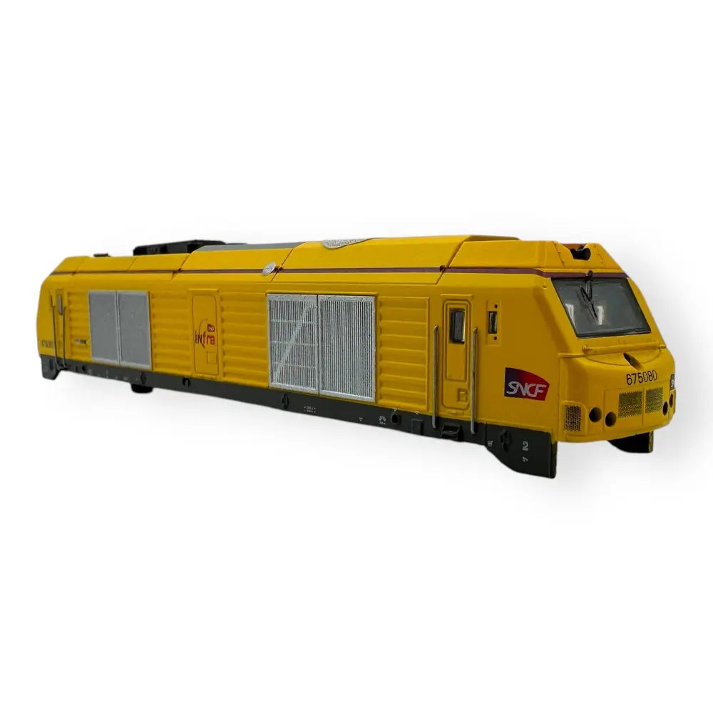 Caisse de locomotive diesel BB 75080 Infra - Rocky rail 675080C - N 1/160 - SNCF - Ep VI - 2