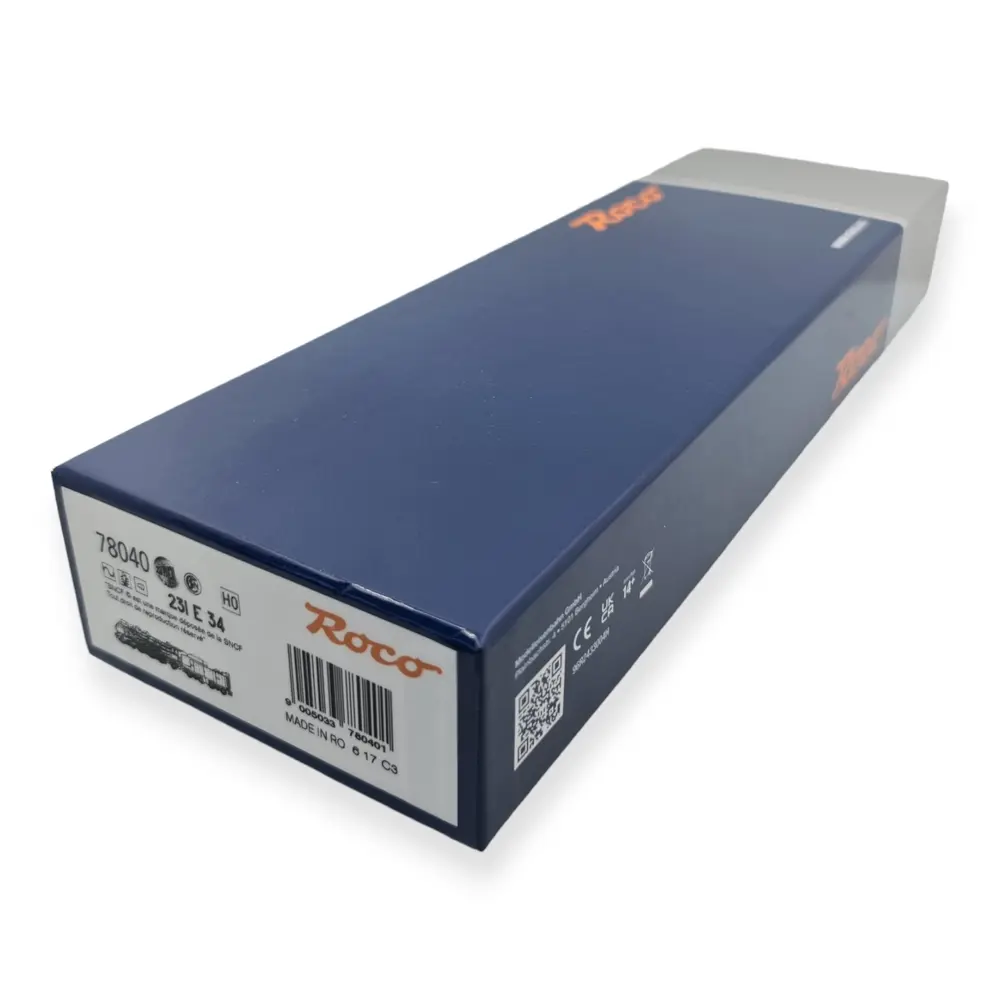 Locomotive à vapeur 231 E 34 ACC SON - ROCO 78040 - HO : 1/87 - SNCF - 4