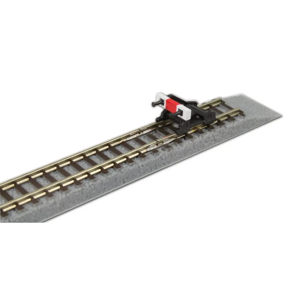 2 rails droits de 42 mm avec butoir - Rokuhan 7297029 - Z 1/220 - 3